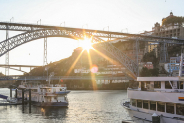 O Pôr do Sol no Porto 