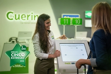 Guerin once again recognised with the Five Stars Award in the Car Rental category 