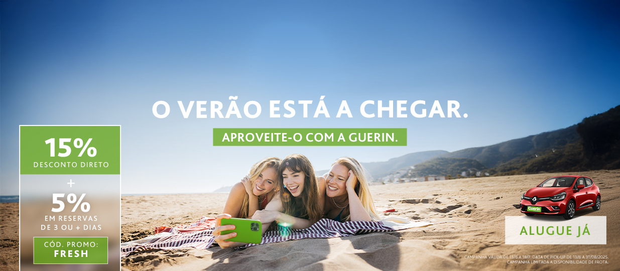 O verão chegou