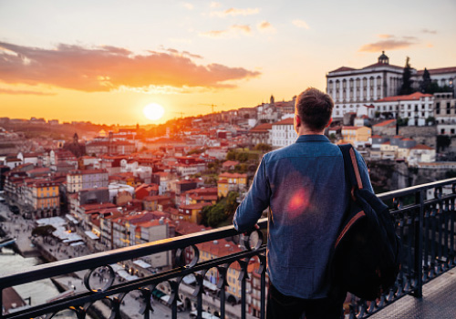 Pôr do sol na Ponto D.Luís I