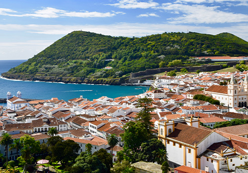 Angra do heroísmo ilha terceira açores