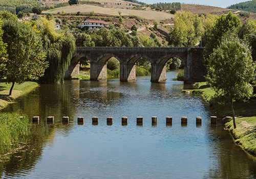 ancient bridge north of Portugal