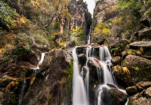 Cascata no Parque nacional de Peneda Gerês