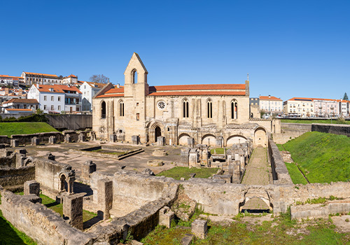 ruins monastery Santa Clara Velha