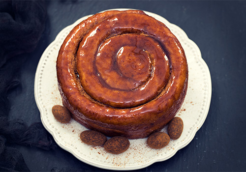 Traditional Easter Cake Folar from Algarve.