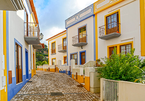 village street bordeira