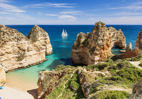 praia no algarve