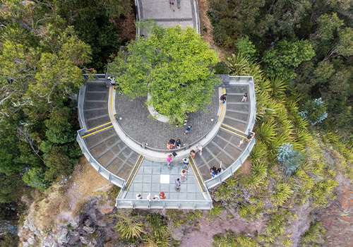 Cabo Girão Viewpoint seen from above