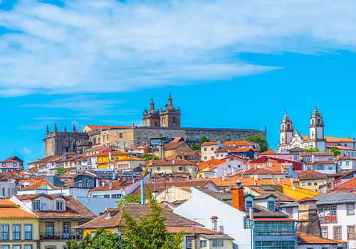 vista da cidade de viseu