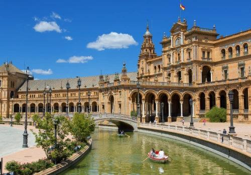 Monument in Seville, south of spain