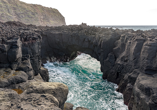 penhasco de Lava, açores