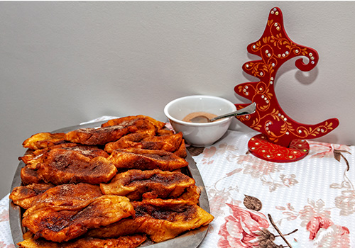 Rabanadas – doce tradicional do Natal.